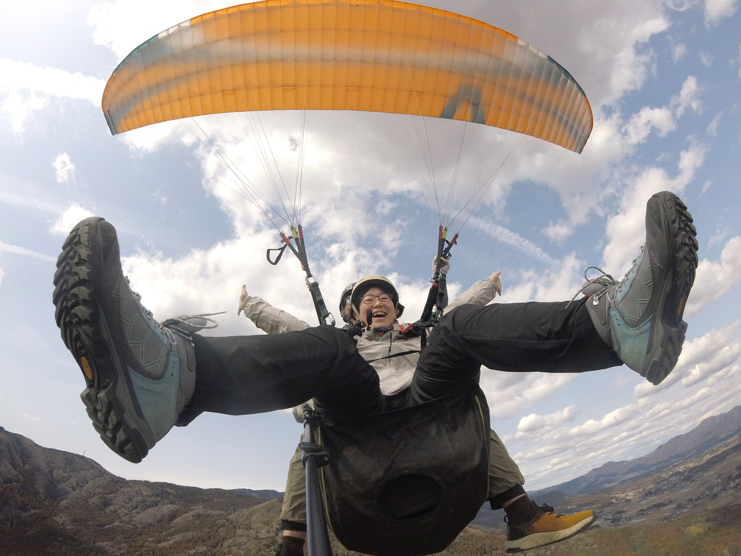 春らしさに北風も押し返されて