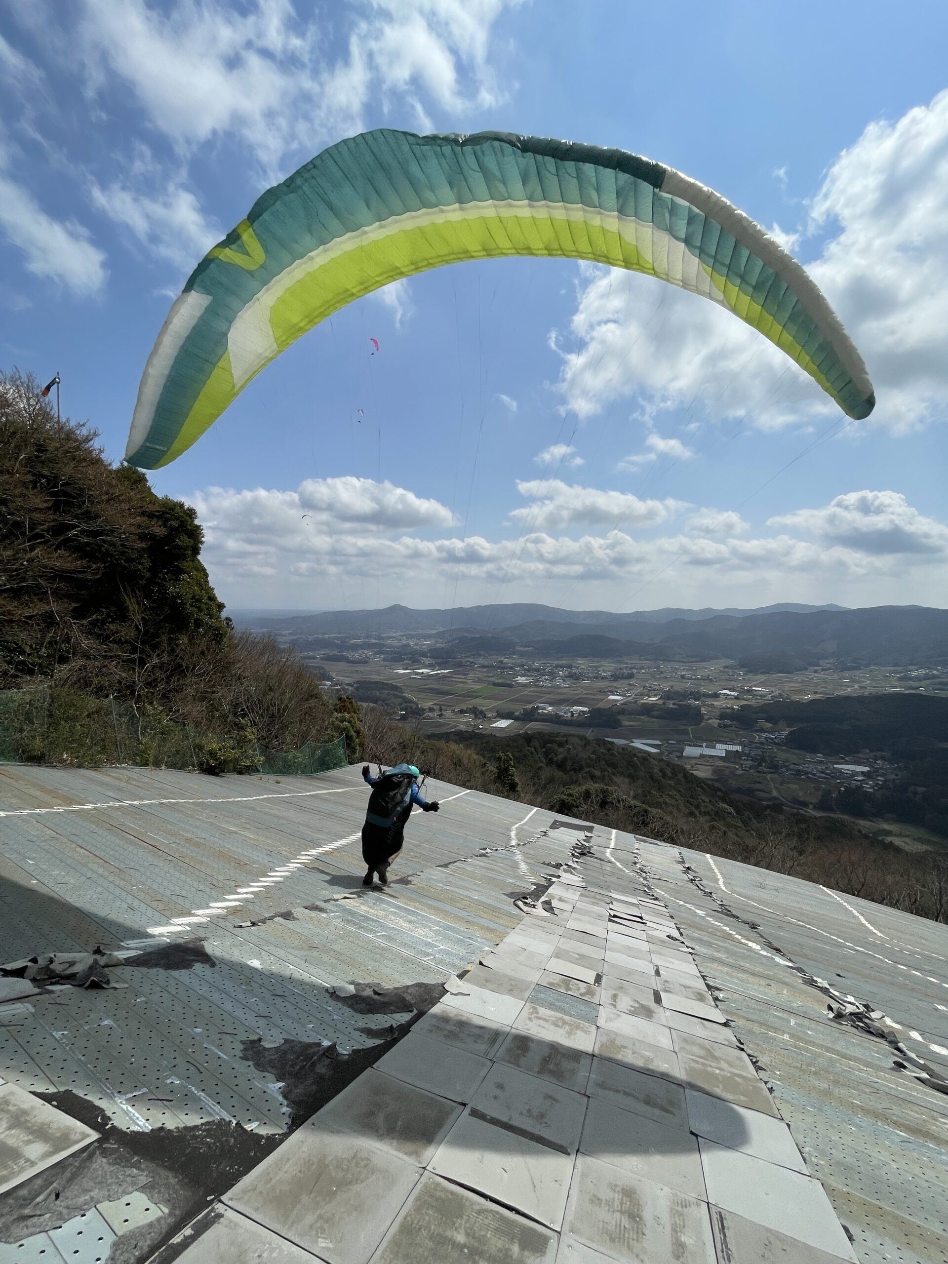難しい風選びとツリーラン講習