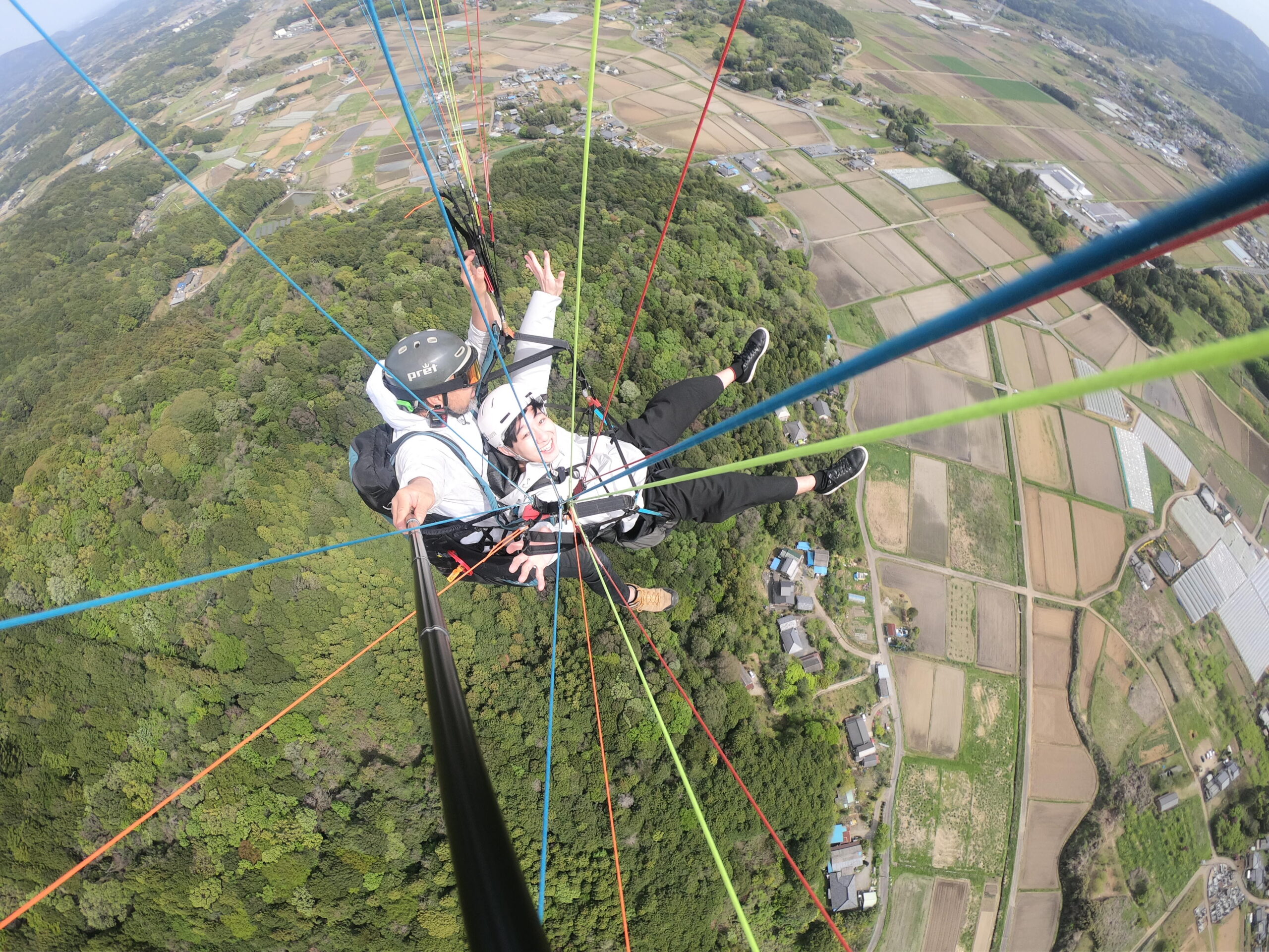 体験も初飛びも