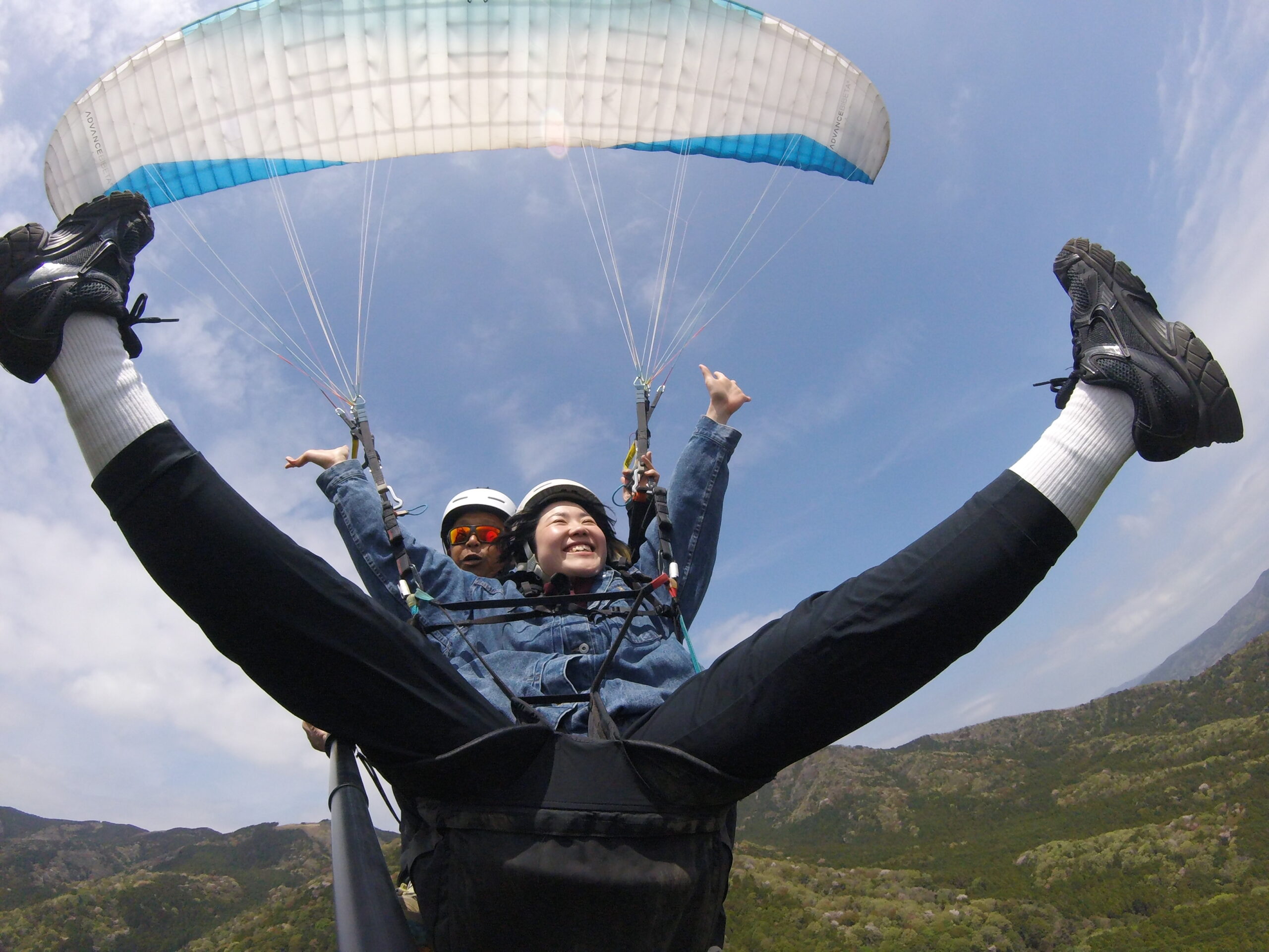 体験フライトからのスロープトレーニング