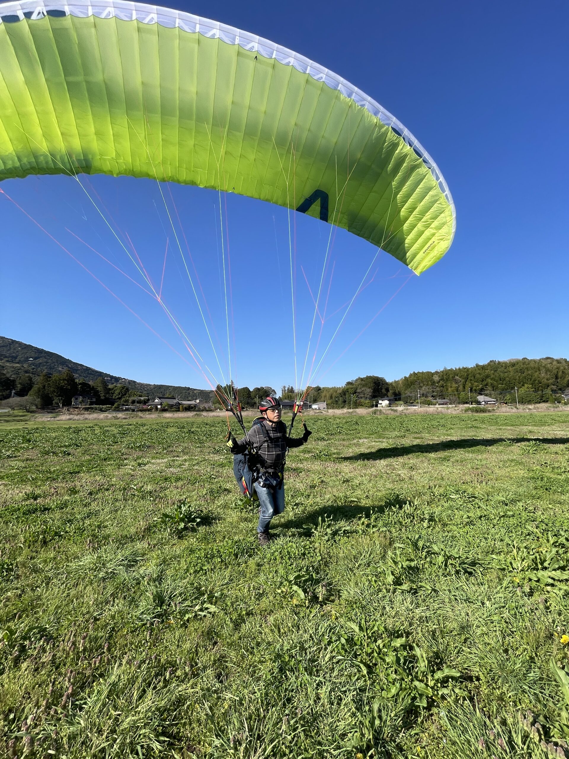 新しいグライダーで